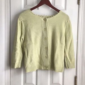 Green Cardigan